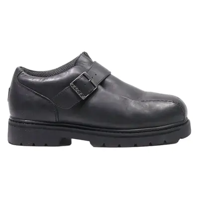 NYLUGCO Derby Shoes Black Leather Mens UK 8