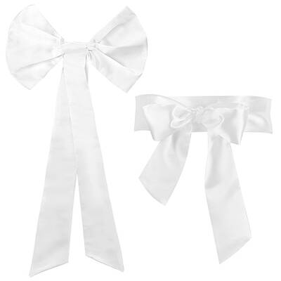 Detachable Velvet Bowknot