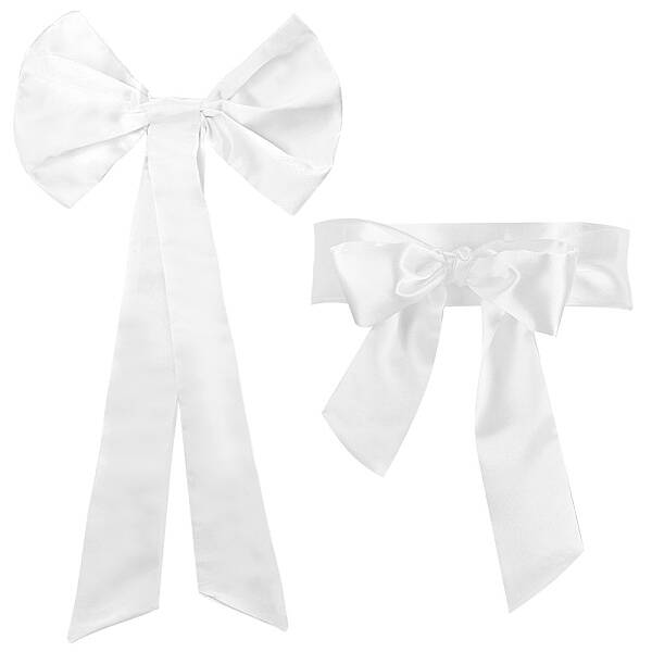 Detachable Velvet Bowknot
