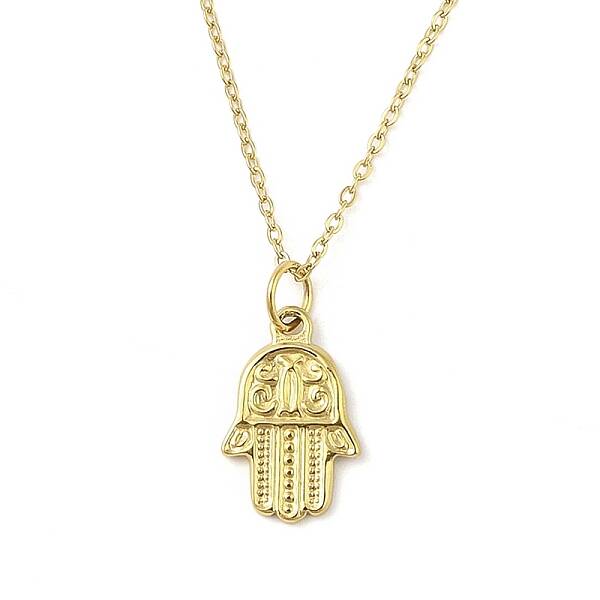 Ion Plating(IP) 304 Stainless Steel Pendant Necklaces for Women