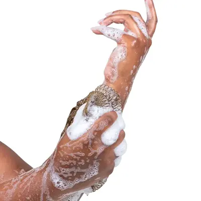 African Exfoliating Net Sponge, Ethically sourced from Nigeria, real authentic net sponge,Exfoliate Porous Hygiene Dries Quic...