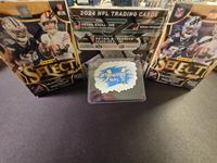 PYT Break - 3 total boxes- (1) 2024 Panini Prizm 24 pack retail box (Green Cracked Ice), (2) 2023 Panini Select Blaster box- ...