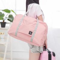 KCALEFV Big Foldable Duffle Bag for Travel Modern Simple Storage Bag, Extra Large Capacity Travel Zipper Bag with Handle, 1 C...