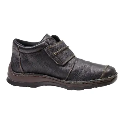 RIEKER Ankle Boots Black Leather Mens UK 9.5
