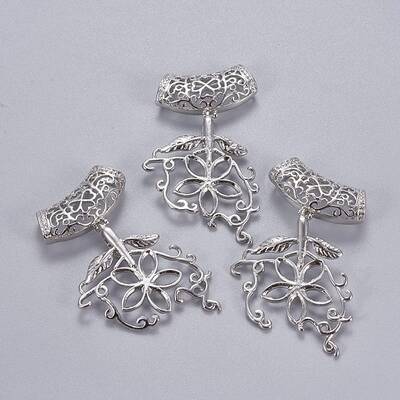 Brass Ice Pick and Pinch Bails