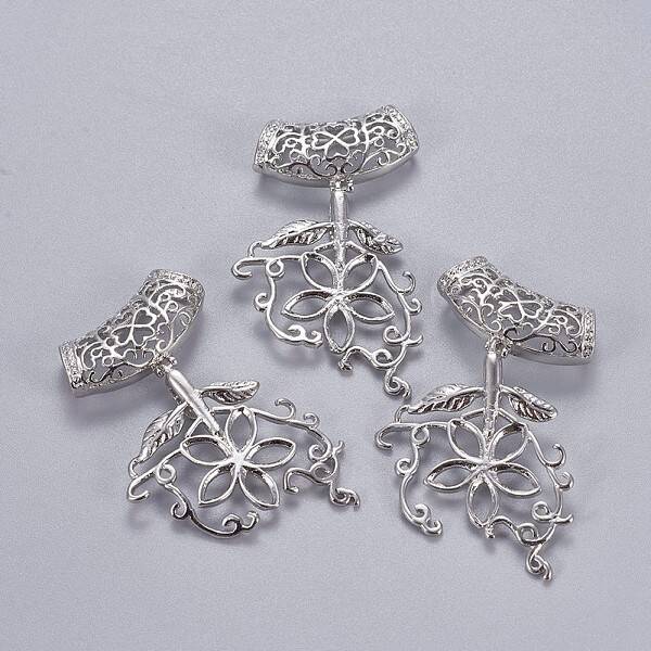 Brass Ice Pick and Pinch Bails