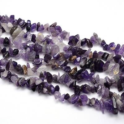 Natural Amethyst Beads Strands