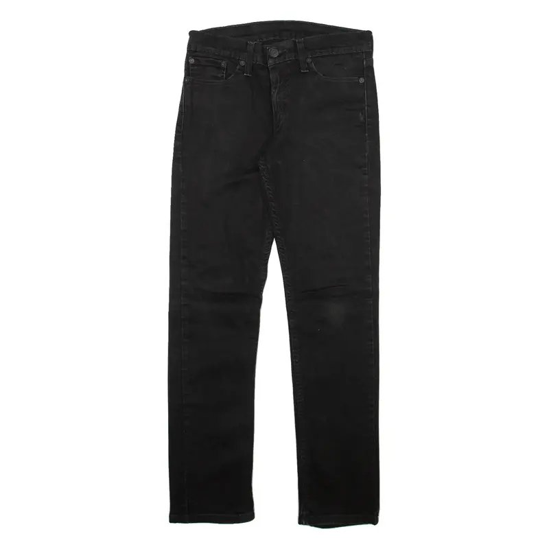 LEVI'S 511 Jeans Mens Black Slim Straight W29 L30
