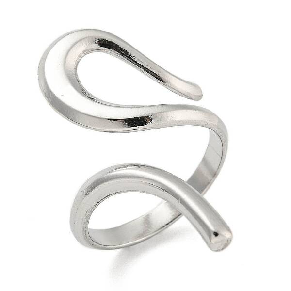 Non-Tarnish 304 Stainless Steel Open Cuff Rings