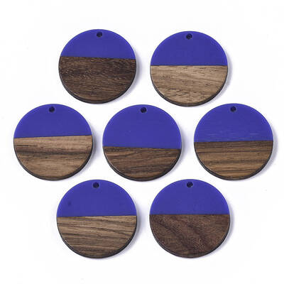 Resin & Wood Pendants