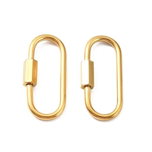 304 Stainless Steel Locking Carabiner