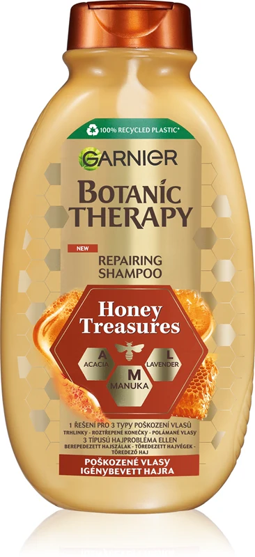 Garnier Shampoo with honey and propolis for very damaged hair Botanic Therapy (Repairing shampoo) - 400 ml
