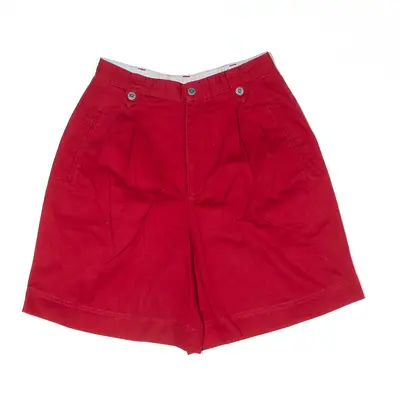 LIZ CLAIBORNE SPORT Shorts Red Relaxed Casual Womens XS W26
