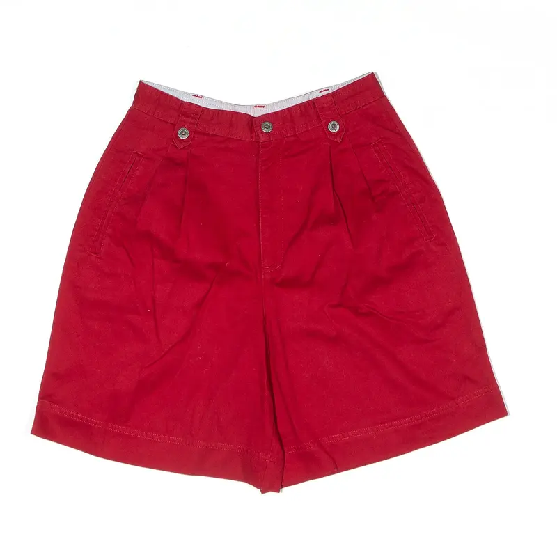 LIZ CLAIBORNE SPORT Shorts Red Relaxed Casual Womens XS W26