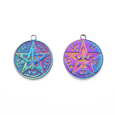 Ion Plating(IP) 201 Stainless Steel Pendants
