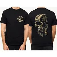 2025 Summer Men's Camo with Sig Sauer Never Settle T-shirt, Unisex Short Sleeve Casual 100% Cotton, Camo Shirt, Sig Sauer Lov...