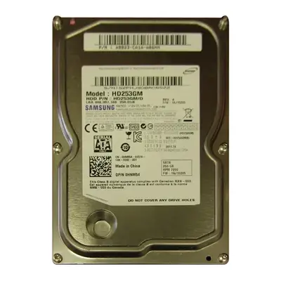 HNM54 Dell 250GB 7200RPM SATA 3Gb/s 16MB Cache 3.5-Inch Hard Drive