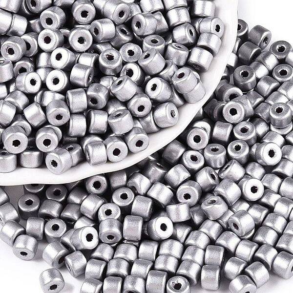 Baking Paint Pearlized Glass Seed Beads