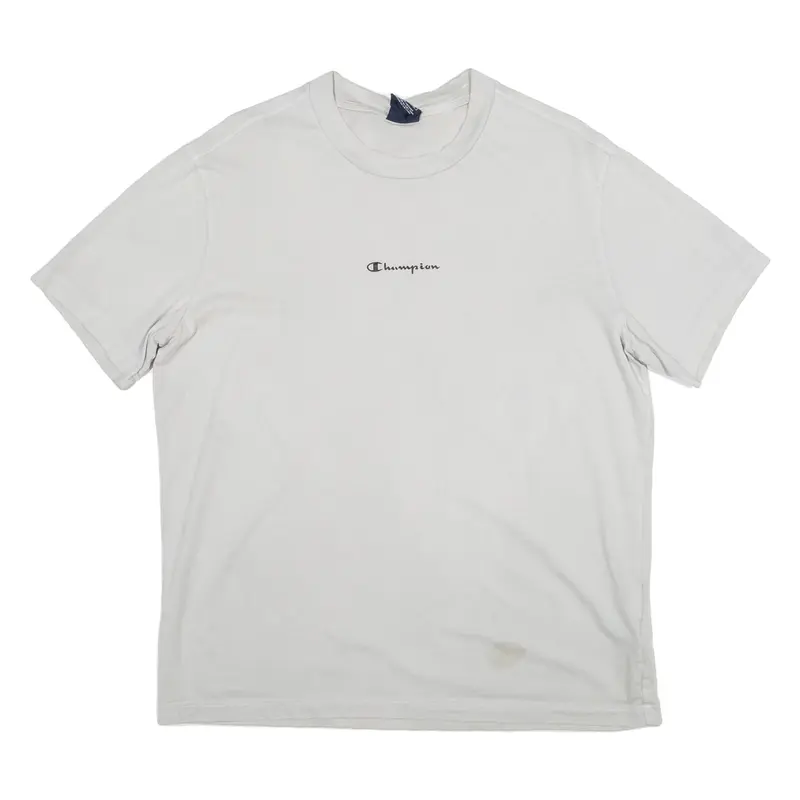 CHAMPION Womens T-Shirt Grey L