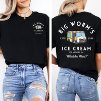 Big Worm's Ice Cream - Whatchuwant Classic Cotton T-Shirt Unisex Tee