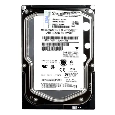 26K5838 IBM 146GB 3Gb/s SAS 10000 3.5-Inch Hard Drive