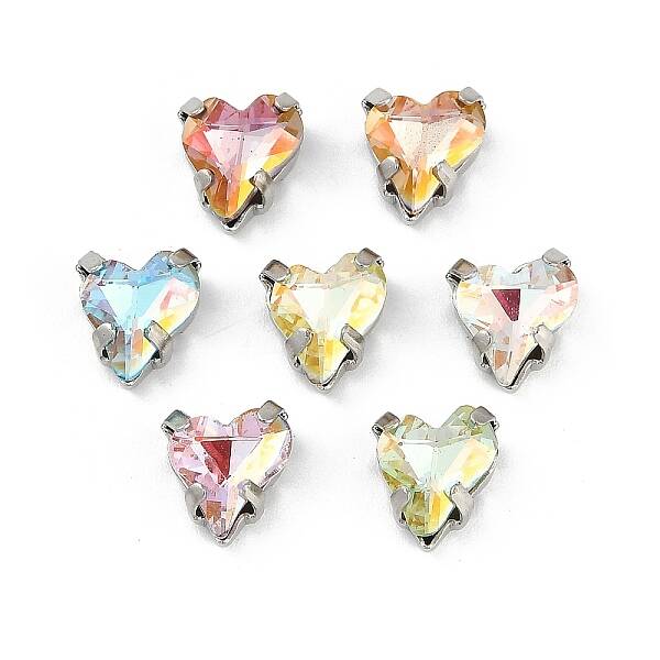 Brass Glass Rhinestone Sew on Rhinestones