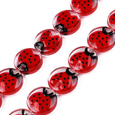 Transparent Acrylic Beads Strands