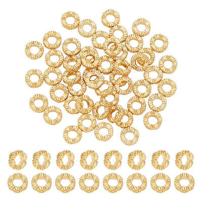 50Pcs Brass Spacer Beads