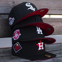 Black MLB New Era 59FIFTY Fitted Baseball Caps for Men – NY Yankees, LA Dodgers Hats | Snapbacks, Gorras, Sombreros, Street...