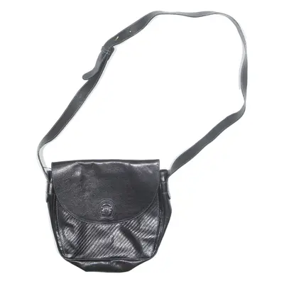 Womens Shoulder Bag Black Leather 90s