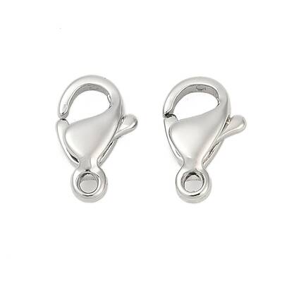 Brass Lobster Claw Clasps