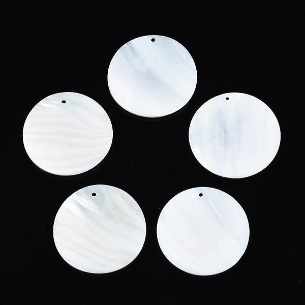 Natural Freshwater Shell Pendants