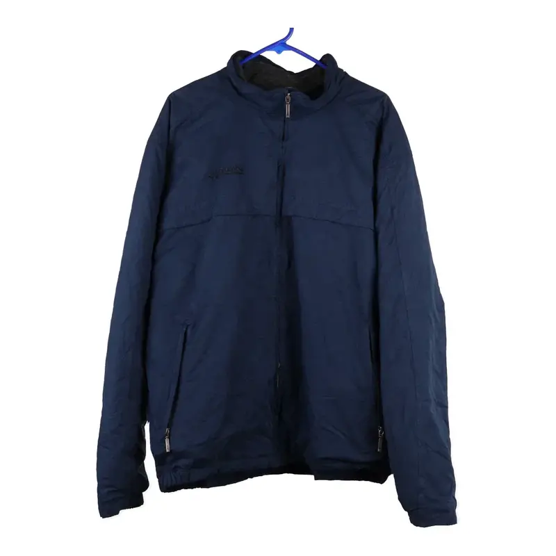 Columbia Tall Jacket - XL Navy Polyester Blend