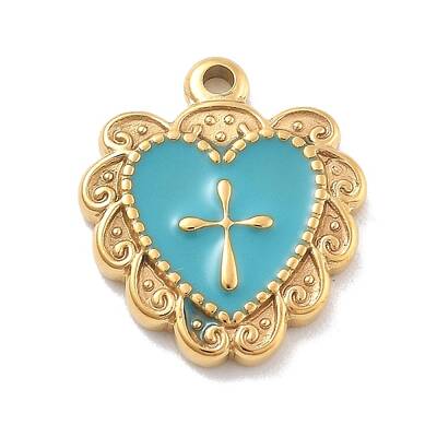 304 Stainless Steel Enamel Pendants