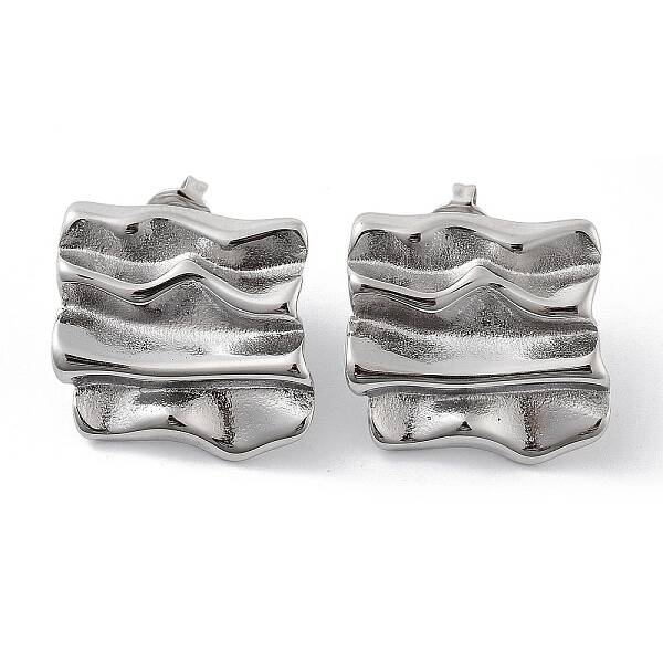 Non-Tarnish 304 Stainless Steel Stud Earrings