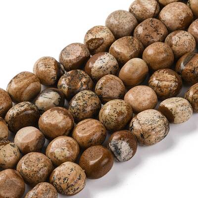 Natural Picture Jasper Beads Strands
