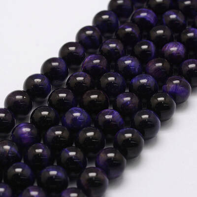 Natural Tiger Eye Bead Strands