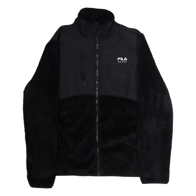 FILA Womens Fleece Jacket Black XL