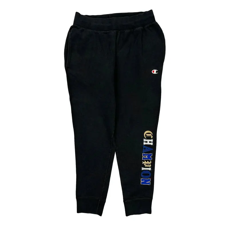 Champion Joggers - Large Black Cotton Blend