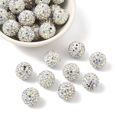Pave Disco Ball Beads