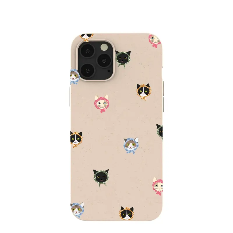 Seashell Cat Couture iPhone 12 Pro Max Case
