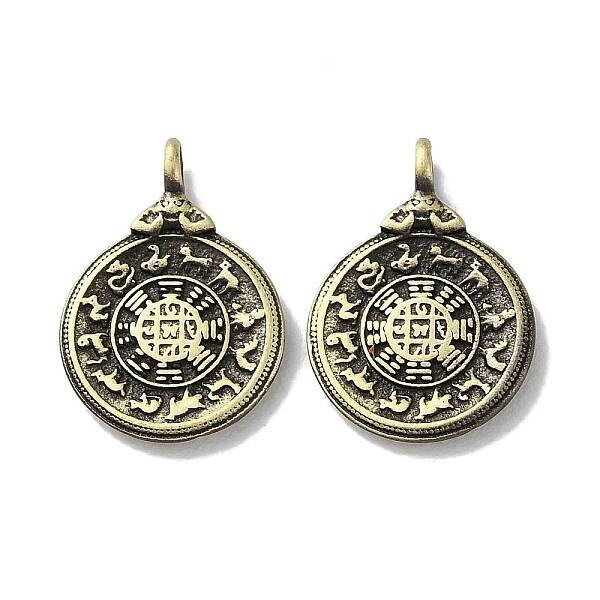 Tibetan Style Brass Pendants