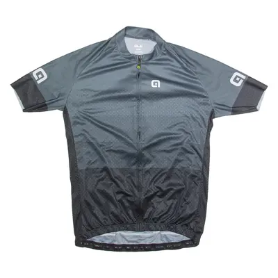 ALE Cycling Zip Up Boys Jersey Grey High Neck 3XL
