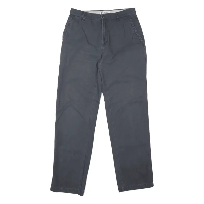 COLUMBIA Trousers Grey Regular Straight Womens W28 L30