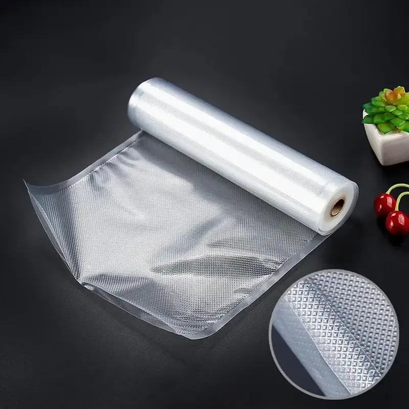Vacuum Sealer Bag, 1 Roll BPA Free Food Vacuum Sealer Bag, Household Kitchen Accessories for Food Preservation, Meal Prep
