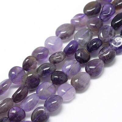 Natural Amethyst Beads Strands