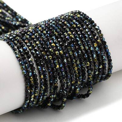 Electroplate Glass Beads Strands