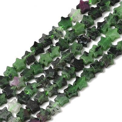 Natural Ruby in Zoisite Beads Strands
