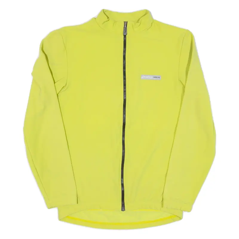 NALINI Cycling Mens Jersey Green Long Sleeve Full Zip M
