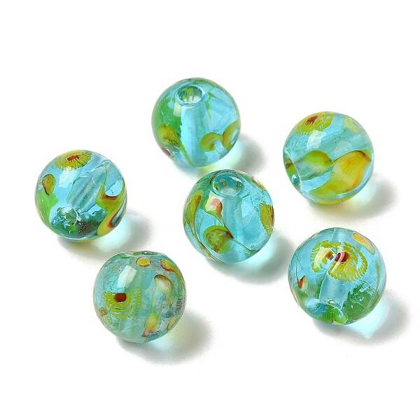 Handmade Transparent Lampwork Beads